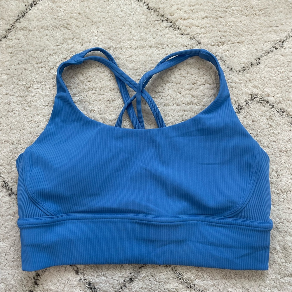 Lululemon Energy Longline Ribbed Bra